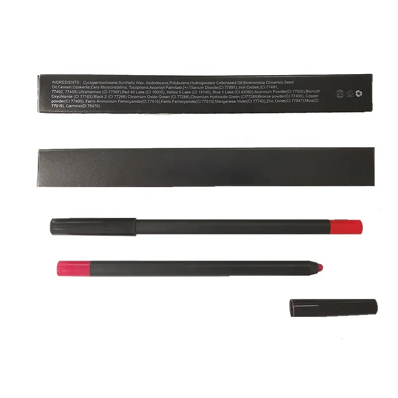 Dropshipping Factory Wholesale No Logo 23 Color Lip Liner private label Makeup Cosmetics Spot lip liner