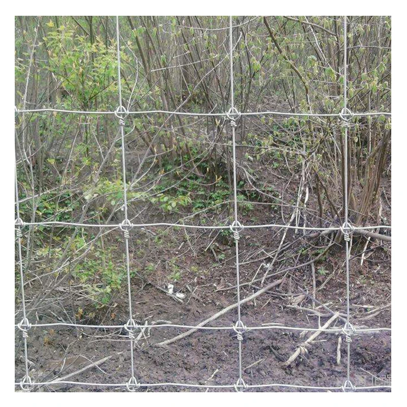 Electric Galvanized Iron Wire Cattle Mesh Fence For Livestocks