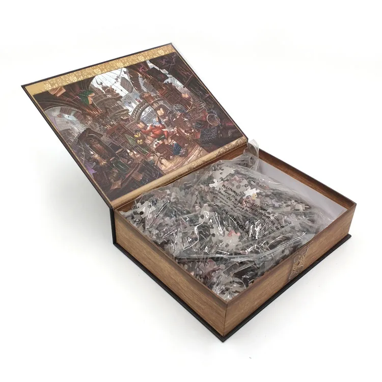 Adult 1000 pcs Puzzle Magnetic Box Custom