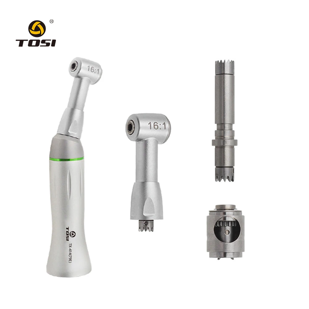 TOSI Dental Root Canal Reduction 64:1 Contra Angle  Endodontic Handpiece Endo Motor Endodoncia Dental Handpiece For Dentist