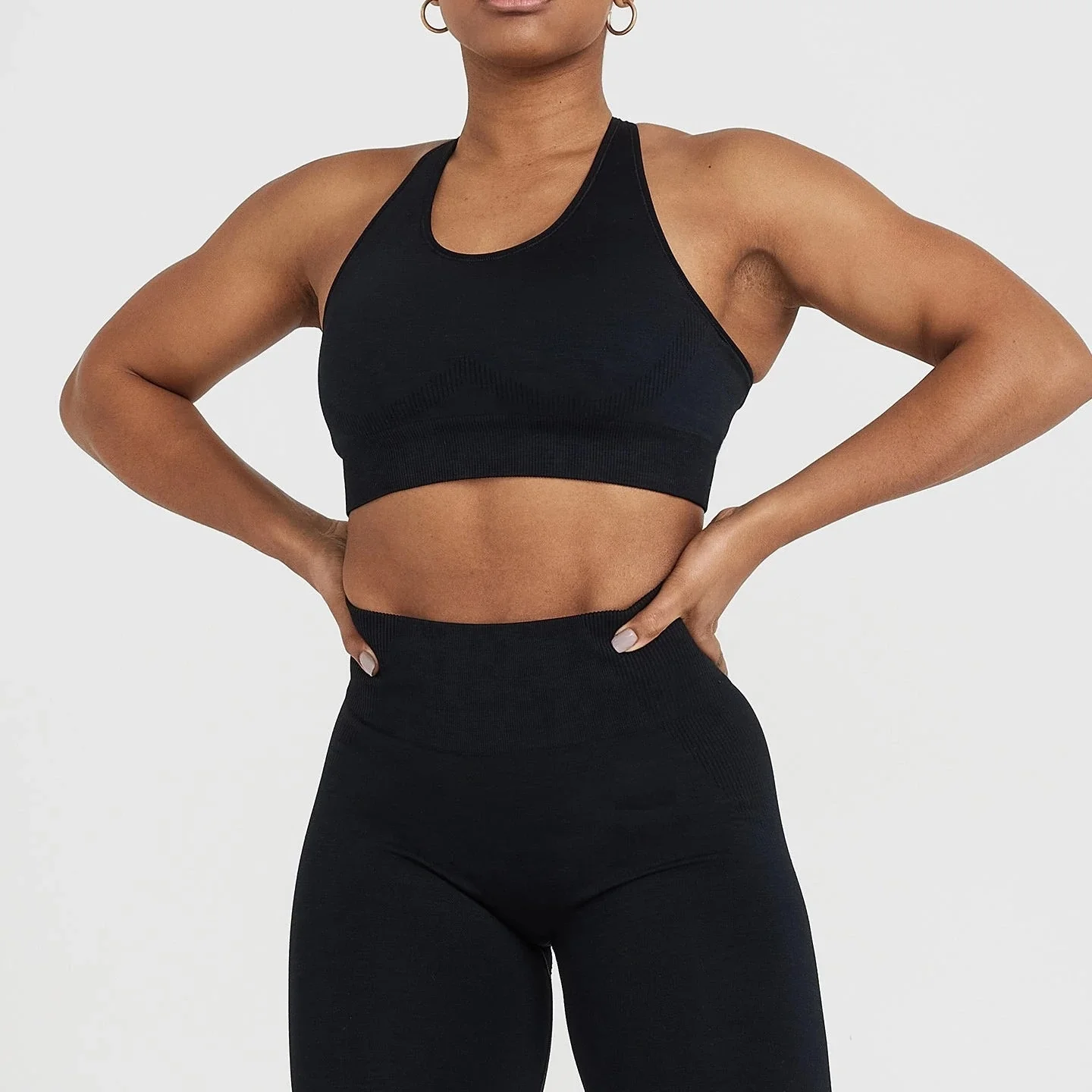 Индивидуальный Женский бюстгальтер большого размера, сексуальный бесшовный спортивный бюстгальтер для фитнеса и йоги