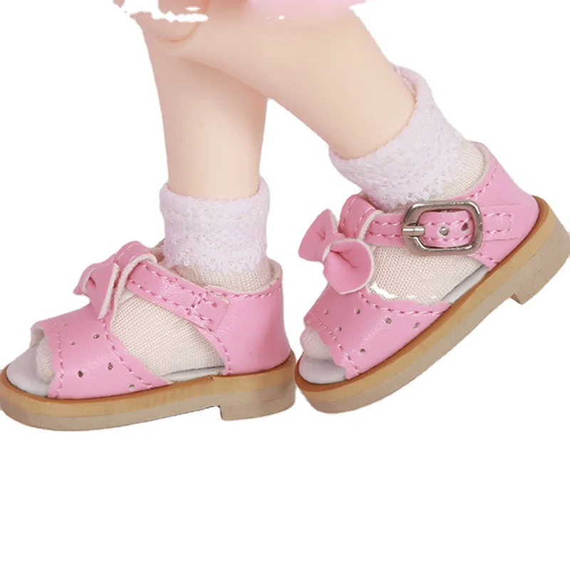 Shoes For 1/6 BJD dolls leather shoes Toy Mini Doll Shoes Doll Accessories WX6-24 for 1/6 luts girl body