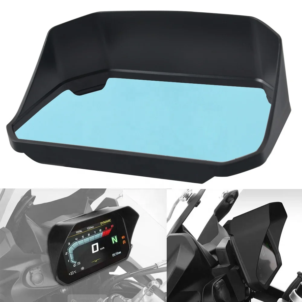 Спидометр солнцезащитный козырек с защитной пленкой для мотоцикла приборная шляпа солнцезащитный козырек для BMW F750GS F85GS R1200GS Adv /LC R1250GS Adv /R
