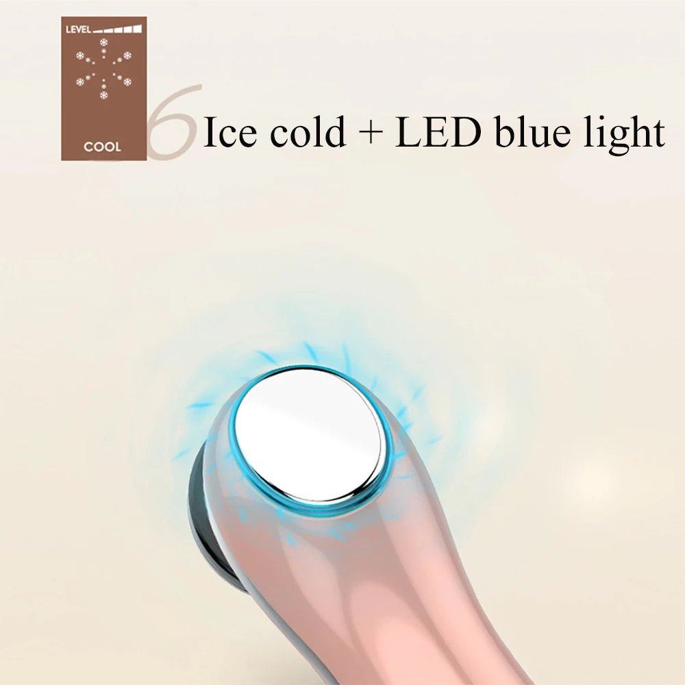 Массажер для лица, высокочастотный аппарат для лица, аппарат для подтяжки и лифтинга лица, массажер для укрепления кожи