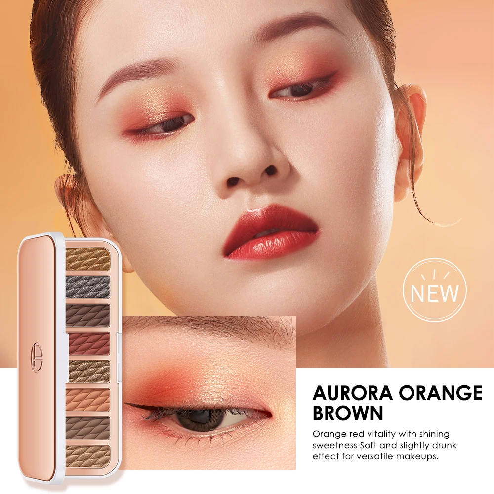 O.TWO.O Wholesaler Long Lasting Makeup 4 Colors High Pigment Luxury Gold Eyeshadow Palette