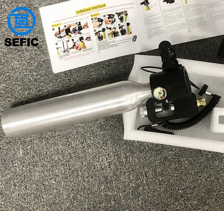 0.5L воздушный резервуар мини-оборудование для подводного плавания дайвинга