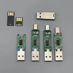 wholesale customized 4GB 8GB 16GB 32GB 64GB 128GB 3 in 1 Type-C Micro USB OTG Memory Chips for smart phones