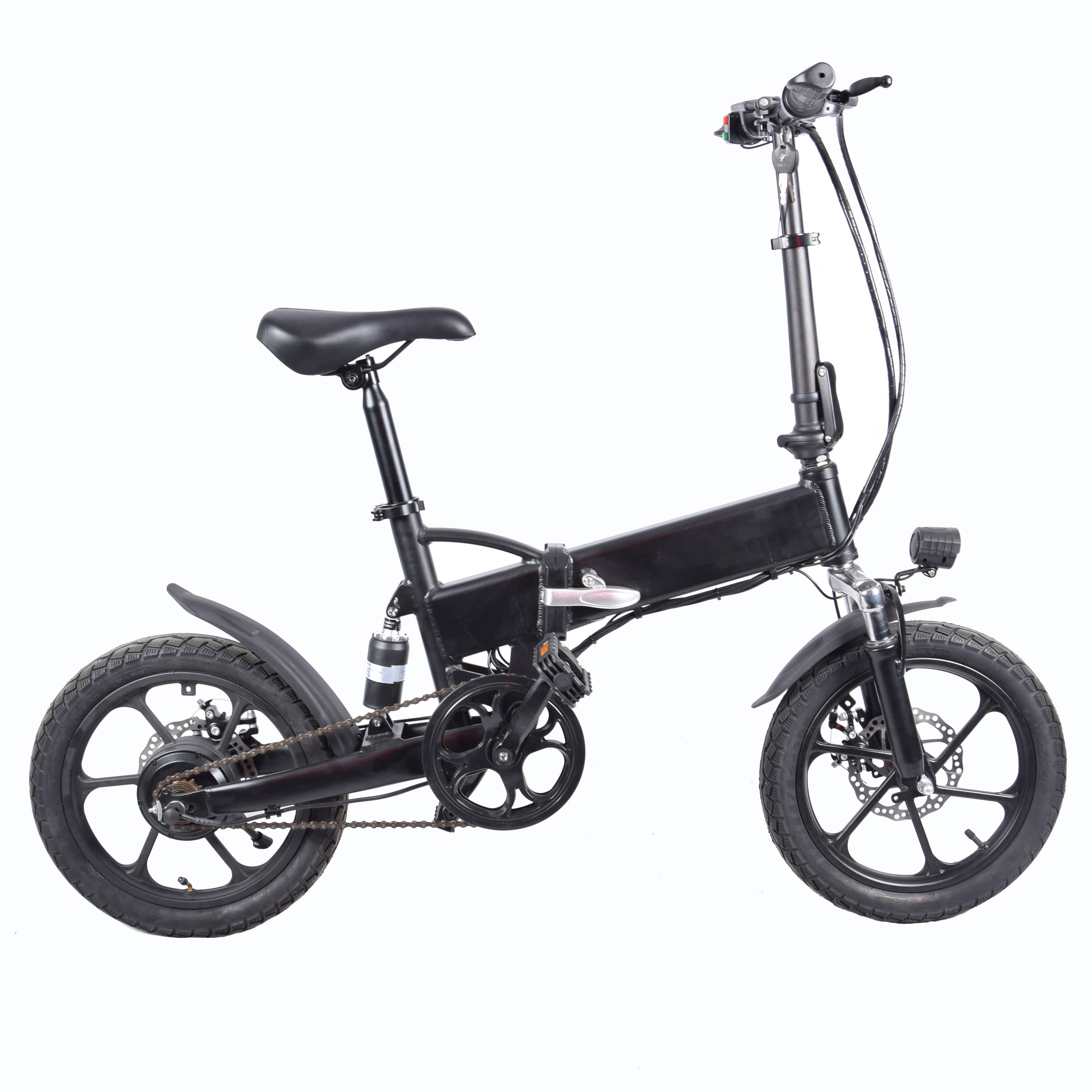 2024 Hot Sale Mini Size Folding Electric Bicycle 400W 48V 14 Inch Electric City Bike Foldable Electric Bike