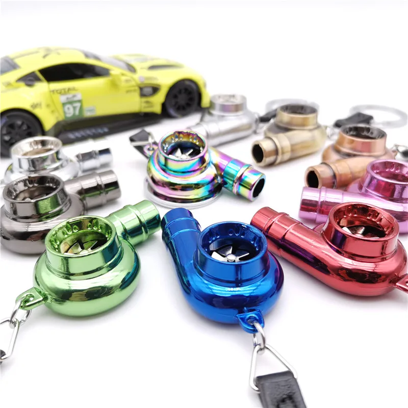 Auto Turbo Parts Model Keychain Metal Factory Wholesale Custom Gift Keyring Race Refit Modification Buckle Jdm Car Accessories