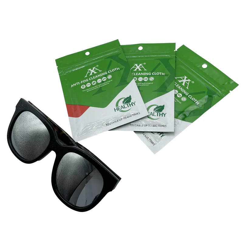 Superfine Fabrics Cleaning Antifog Microfiber Glasses Cloth Eyeglasses With Print