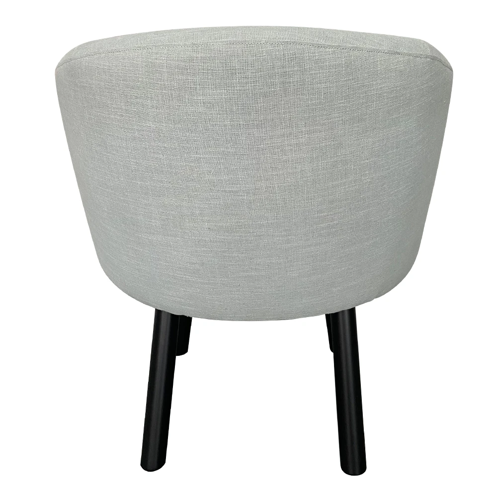 Italian style latest design home furniture fabric comfortable minimalist armchair