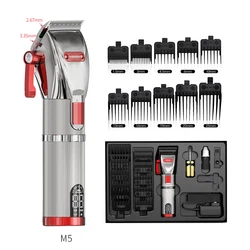 Madeshow M5 Cordless Hair Clipper Professional Hair Clippers For Men Professional Electric Trimmer