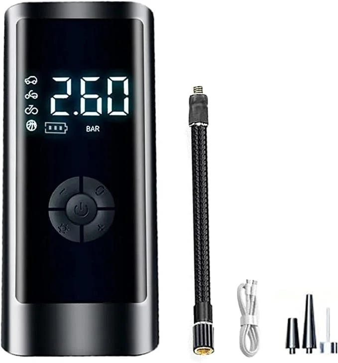 Electric Portable Digital Wireless Cordless Car Air Pump Tire 150psi 6000mAh 12V Air Compressor Car Tyre Inflator