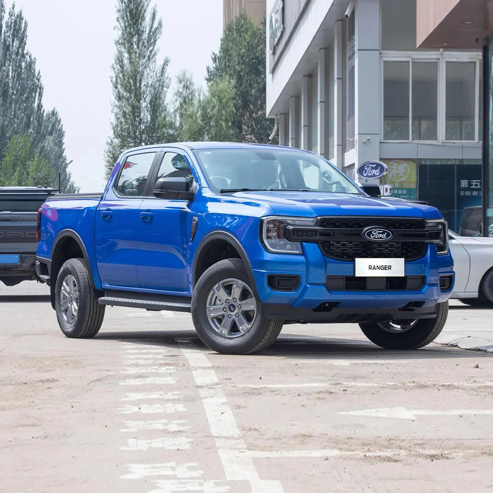 2023 2024 Jiang Ling Ford Ranger 2 3 т 258 л.с. дизельный 4x4 Кожаный пикап с турбодвигателем левая камера-низкая цена продажи подержанных автомобилей