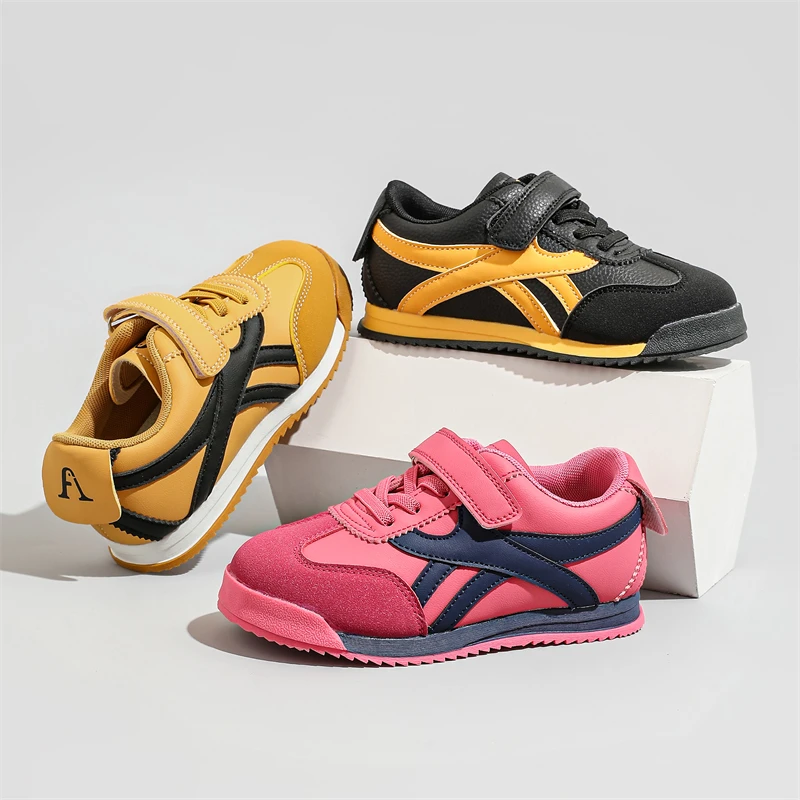 Teenagers Children Trainers Sneakers Rubber Sole Boys Girls Soft Sneakers Kid Antiskid Soft Walking Athletic Zapatos