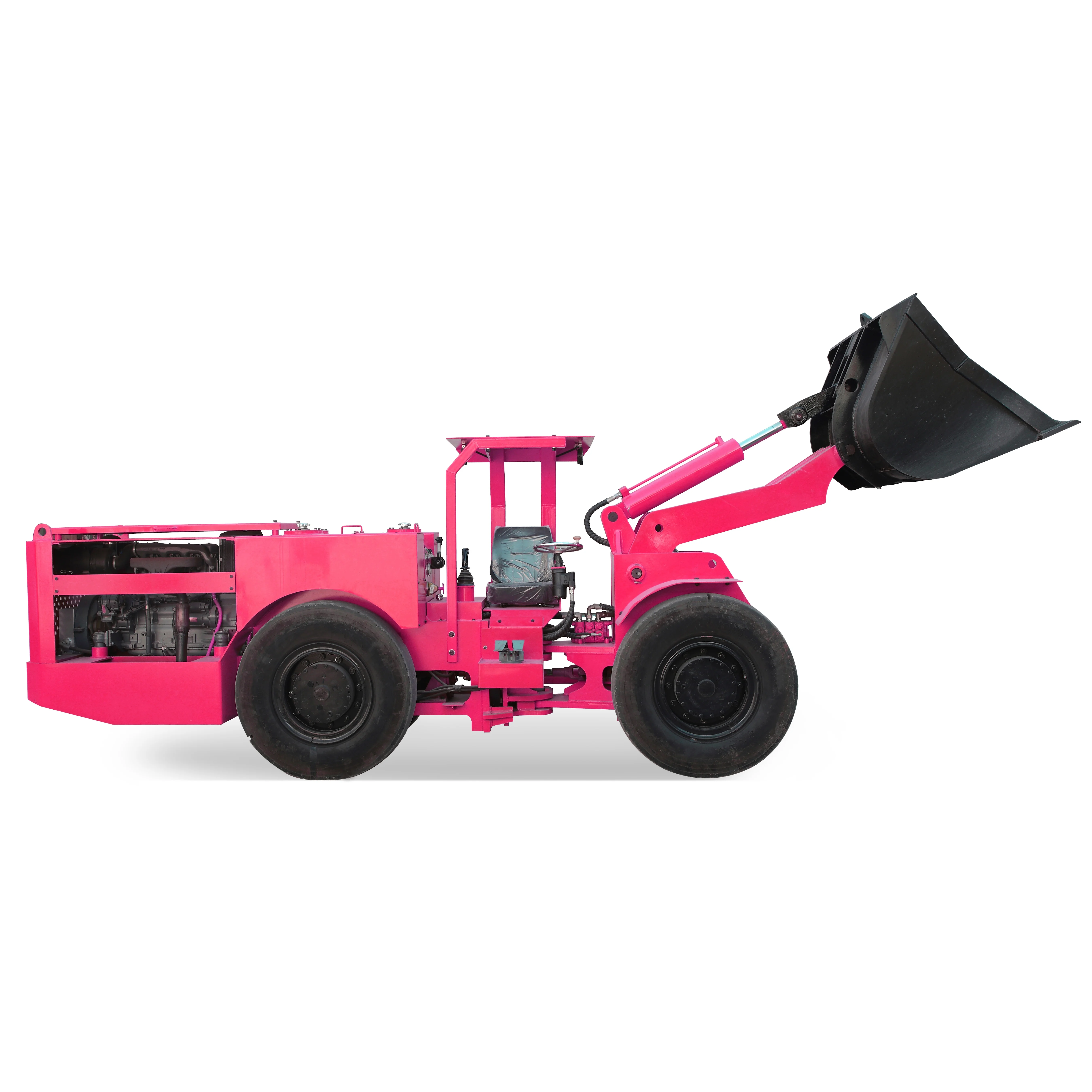 Manufacturer High Quality diesel WJ-1cbm Ore Mine Dana Axles Underground Loader Scooptram Mining LHD