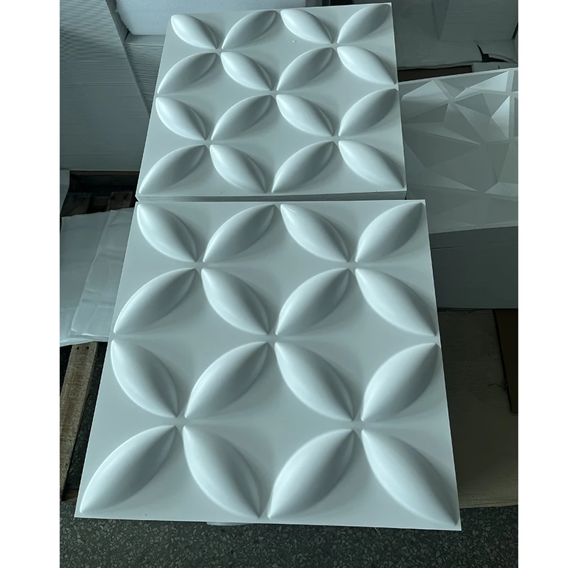 Office decor mold resistant plastic wall panels pvc 3d wall panels