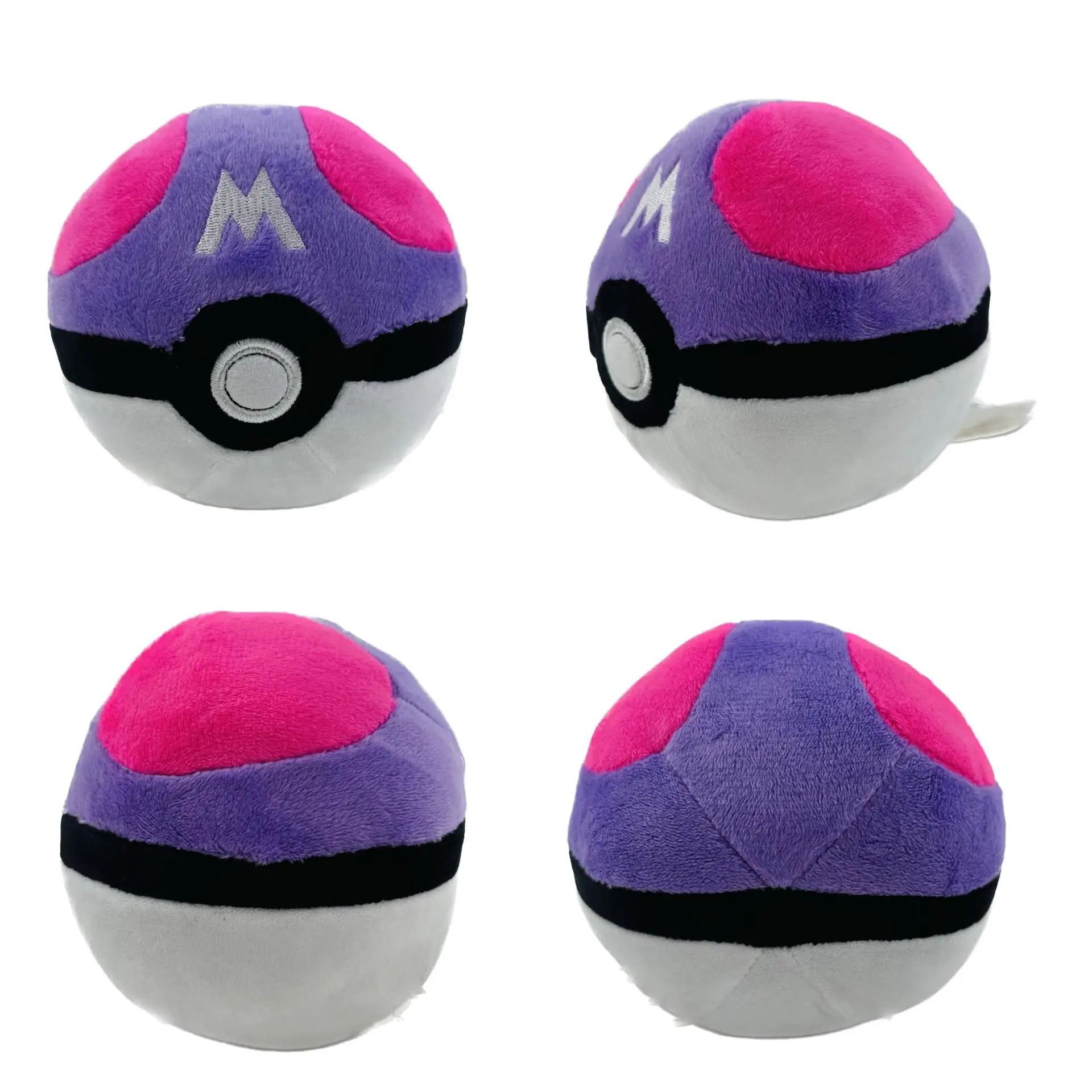 2024 New product 5 inches Stuffed Pokeball Plush toys Pocket Monster Anime pokemones plush for kids