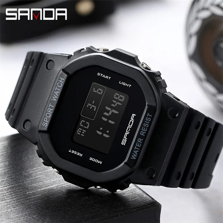 Sanda 293C  Style Digital Watch Men Waterproof Shock Ms Watch Sport Men Watches Boy Girl Electronic relogio masculino