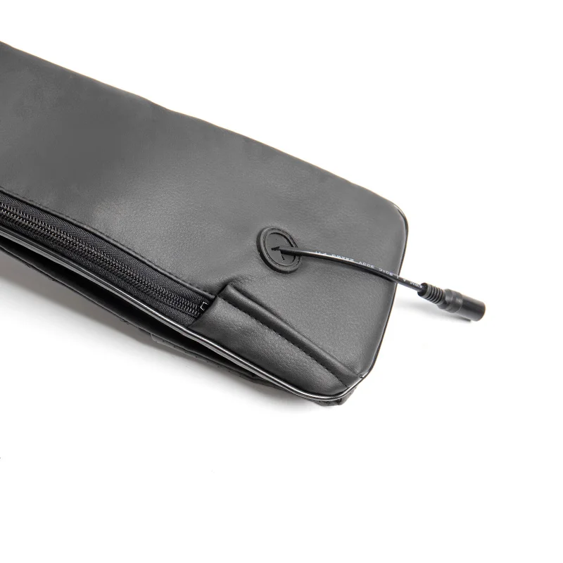 portable intelligent travel 4 6  kneading rollers balls shiatsu neck electric vibrating point therapy neck back massager