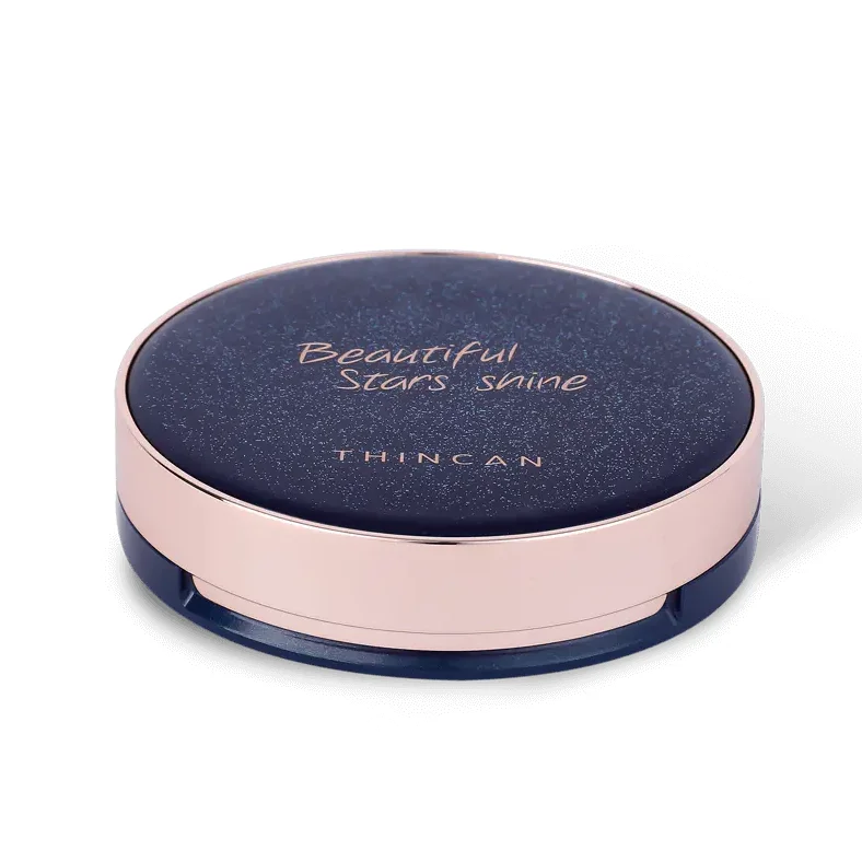 High quality factory price cosmetic makeup bb air cushion case with mirror