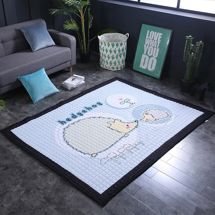 Large Kids Children Baby Crawling Rug Carpet Play Mat