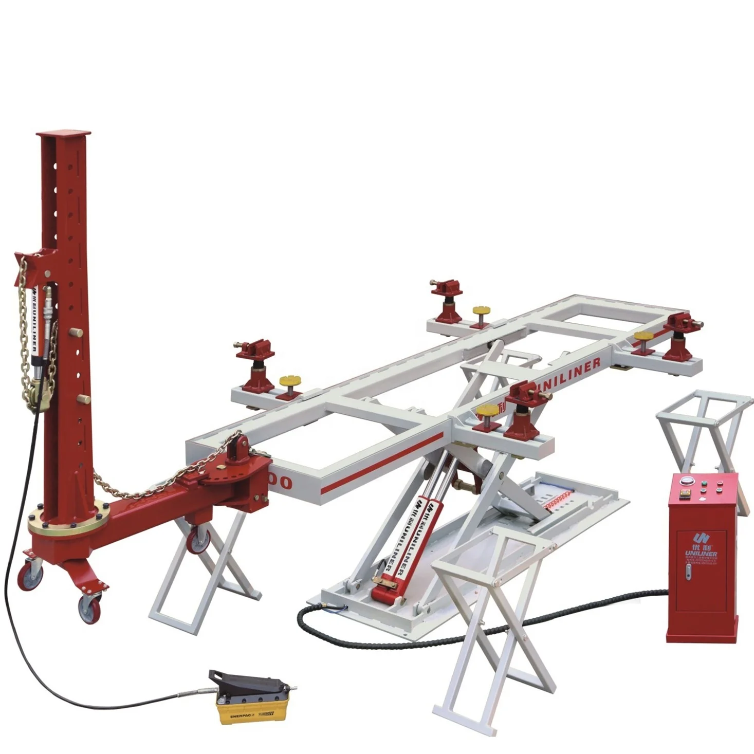 UL-500   Custom Logo High Quality car chassis straightening bench  frame machine shop auto body auto frame machine