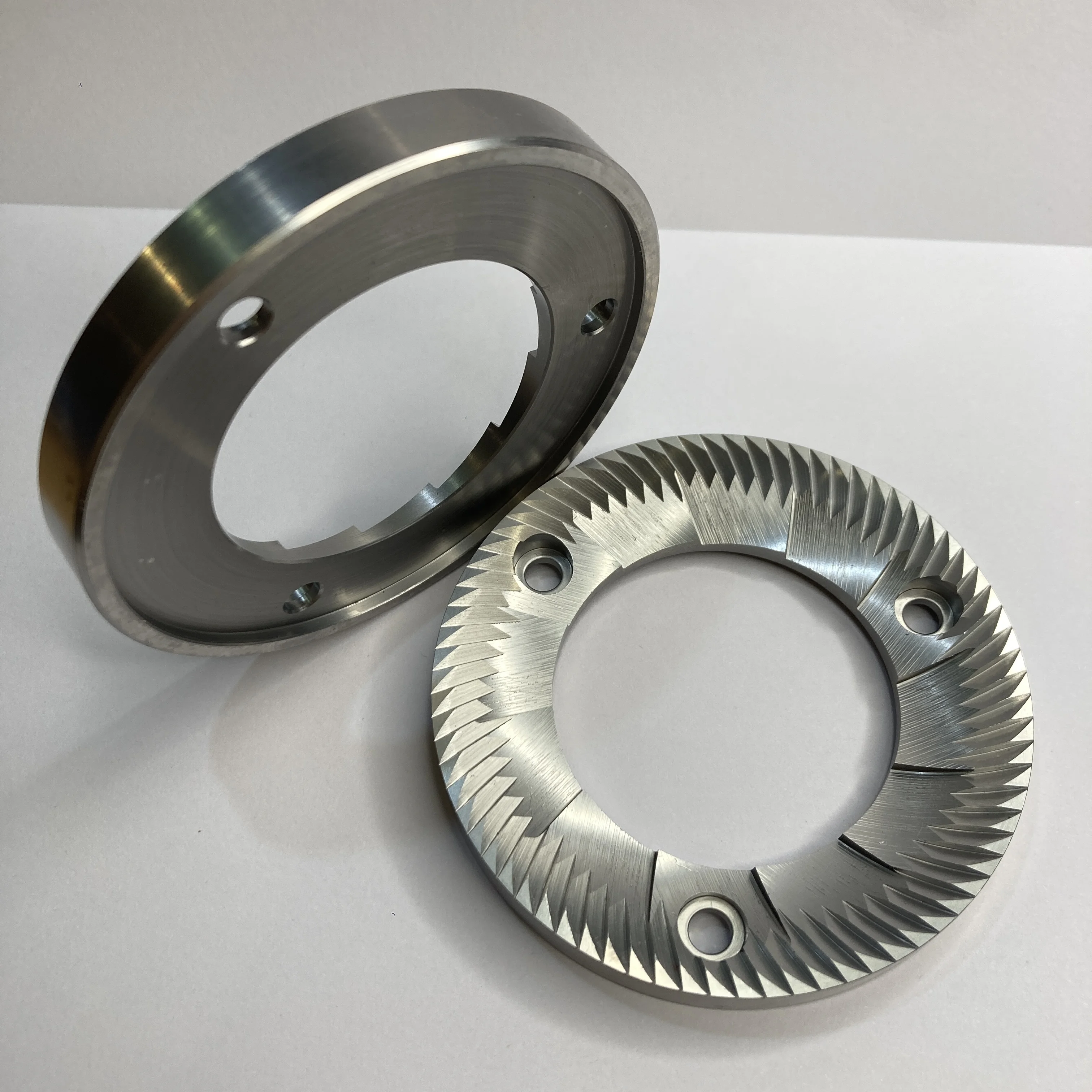 The universal 83mm Mazzer major coffee grinder burr Espresso coffee burr flat wheel stainless steel 420 grinding blade