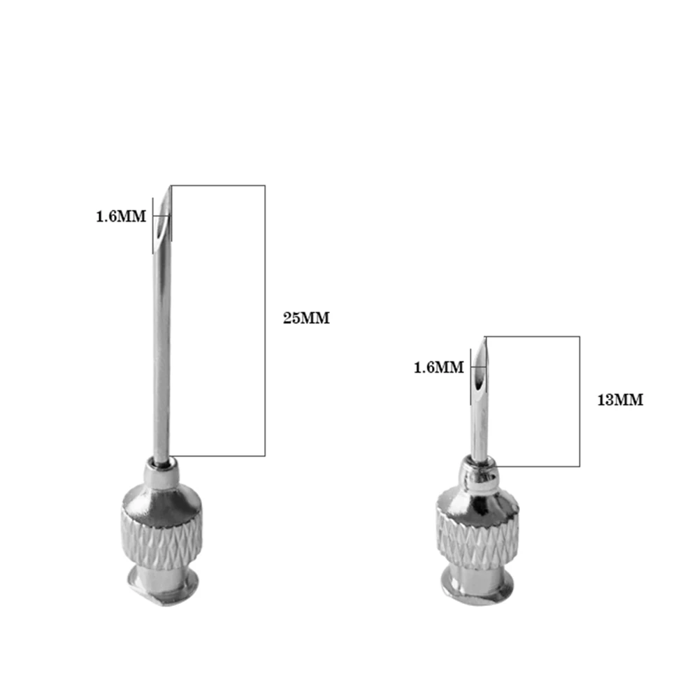 KD405 medical 18g injection veterinary hypodermic reusable metal needle for poultry pig