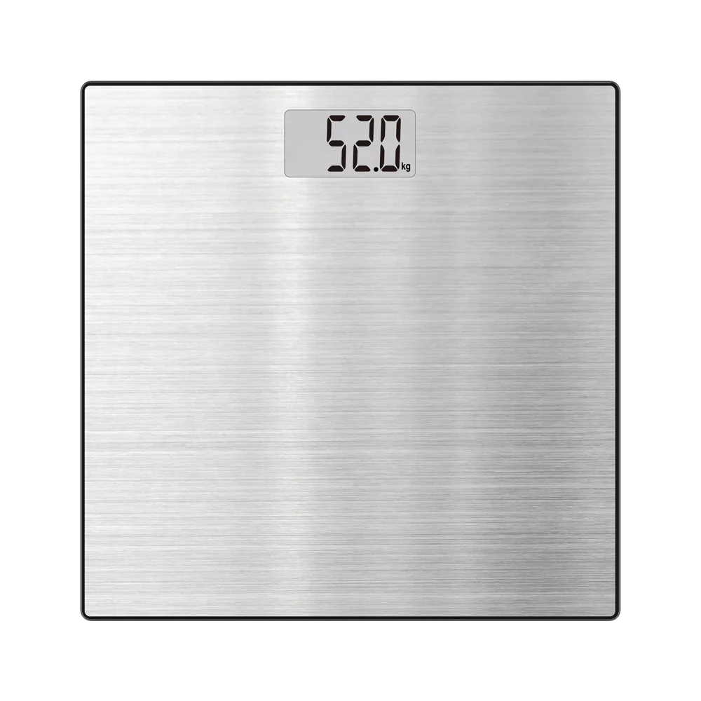 Welland Luxury Home Design Stainless Steel Platform LCD Display  Body Scale for Bathroom Use