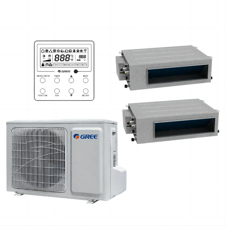 Gree VRF Multi Cassette Ceiling 20ton Industrial Cooling Compressor Screw Chiller Hrv Fcu Air Conditioners