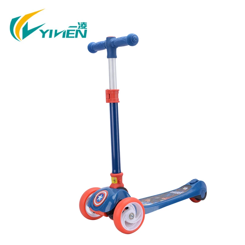 NEW 3 Wheels folding children / kids Plastic scooters wholesale