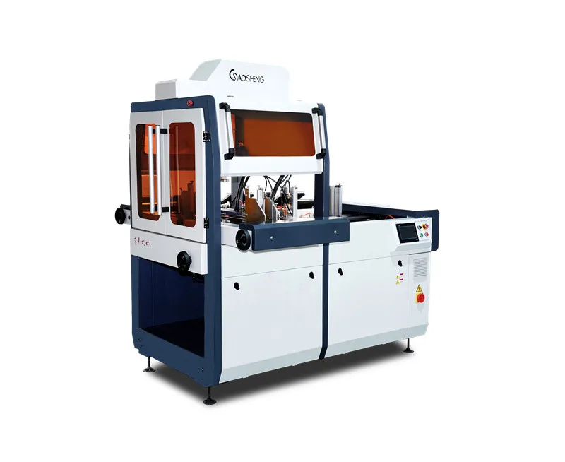 GS-230 full automatic three boards splicing rigid box making machine