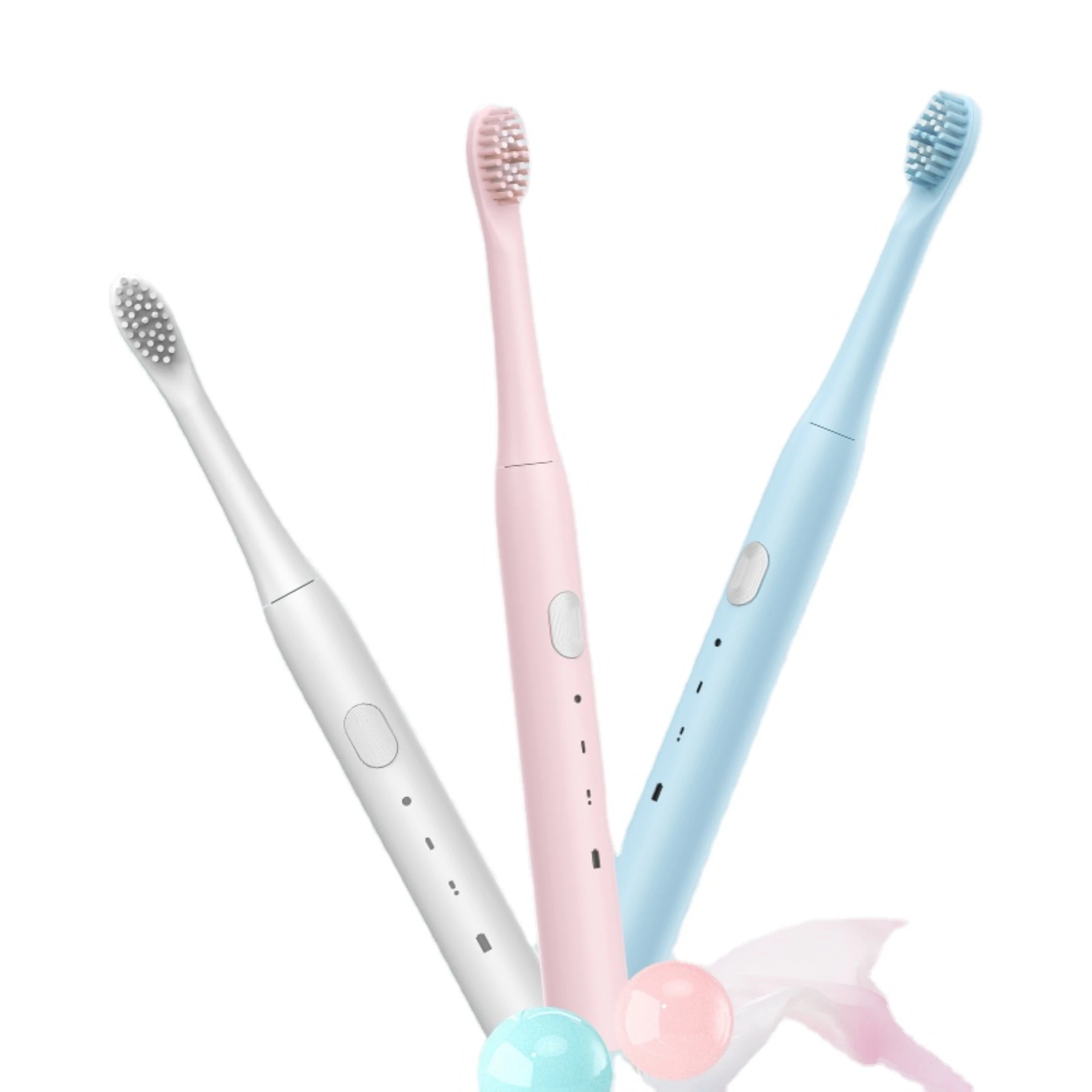 OEM Support Electronic Teeth Whitening Tooth Brush Smart Sonic Electric Toothbrush 3 Speeds Smart Toothbrush