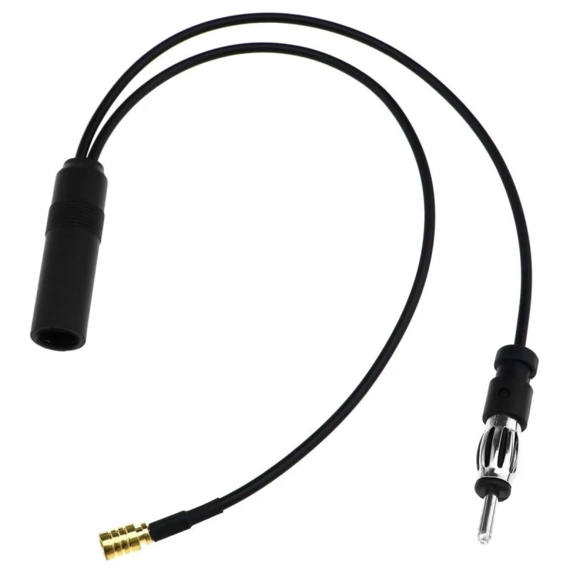 Source Dab+FM/AM SMB cable antenna patch cord DIN distributor antenna converter shunt SMB antenna
