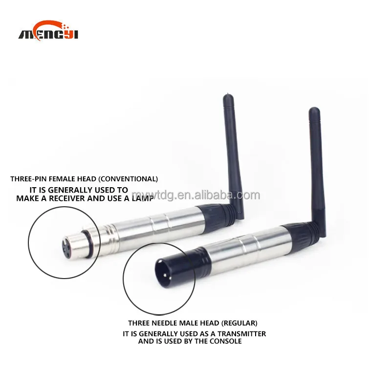 DMX512 Wireless Transceiver 3-Pin 5-Pin Signal Transmitter And Receiver Used For Stage Light