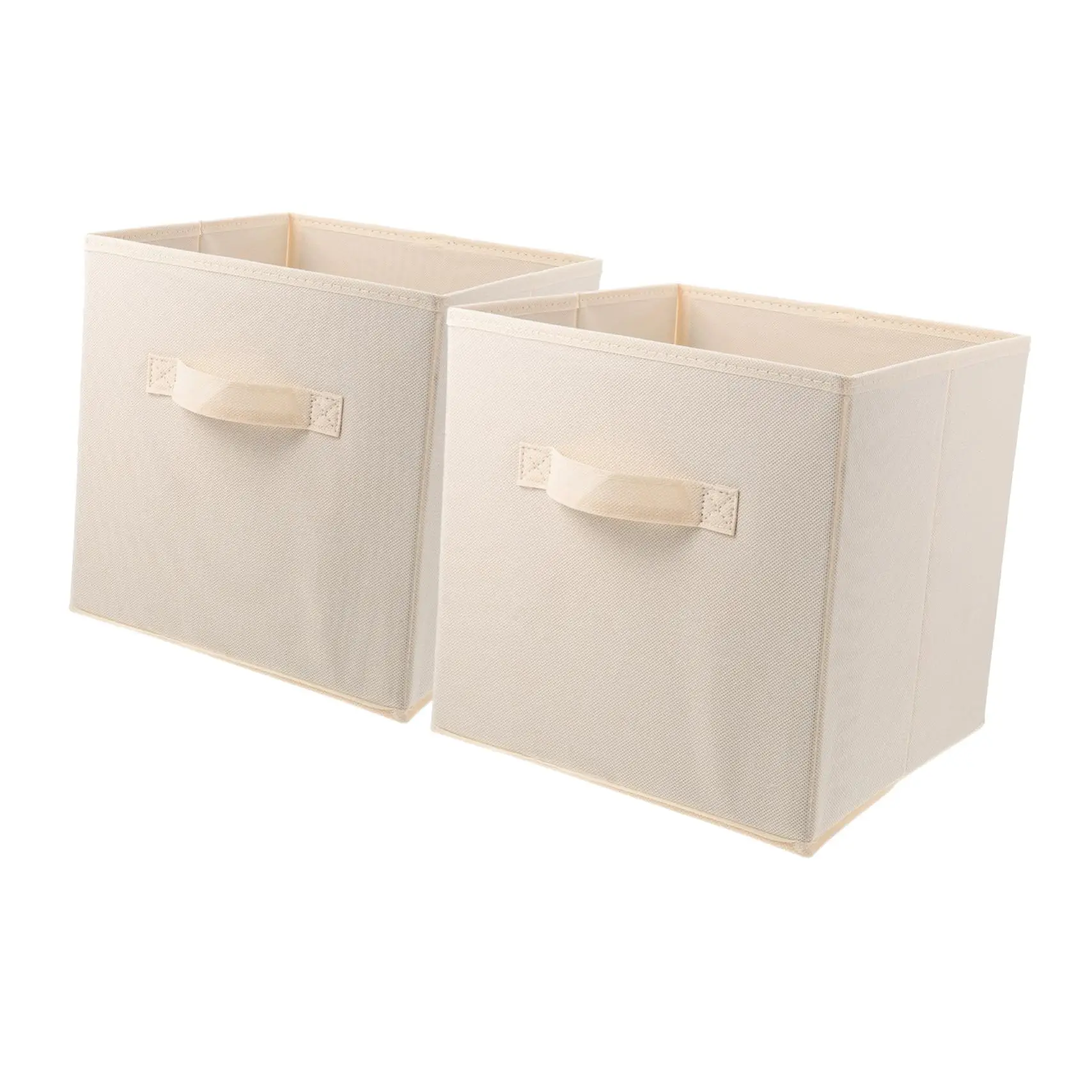 Wholesale Eco-Friendly Non-Woven Fabric Cloth Organizer Foldable PP Polypropylene Storage Box for Home Use