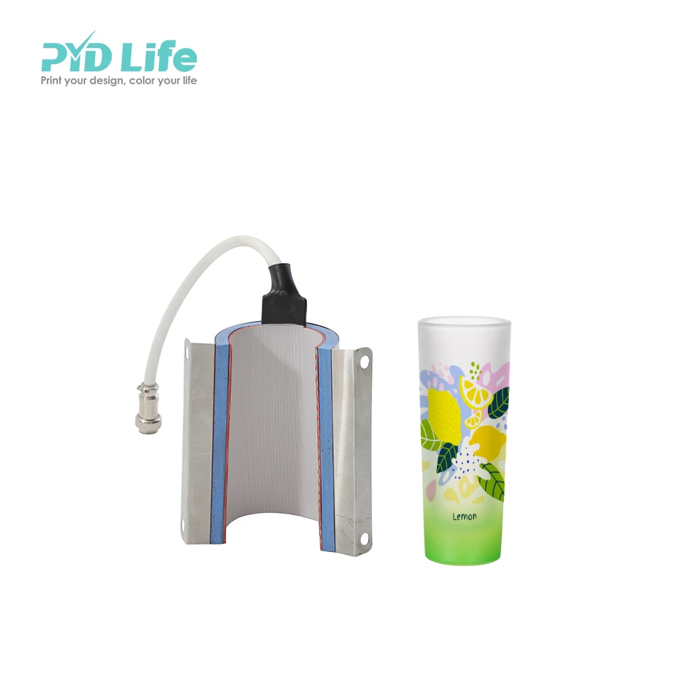PYD Life RTS 3 oz Shot Glass Attachment Mug Wrap Replacement Element for Tumbler Heat Press Machines