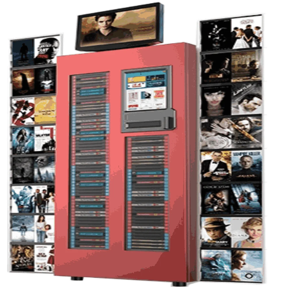 DVD automatic rental&vending machine