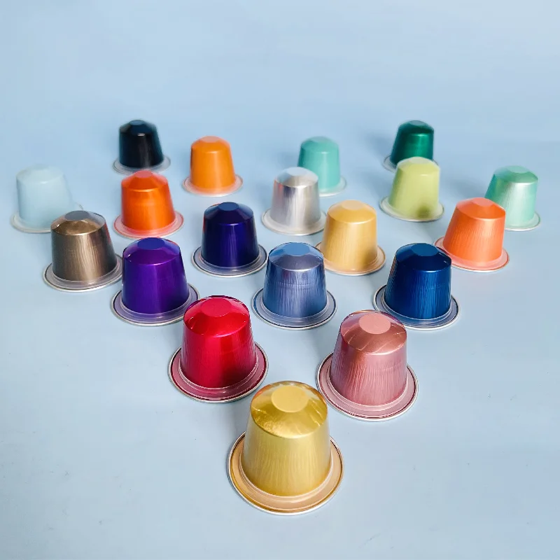 Export 5-7 g Coffee Capsules with aluminum capsule Nespresso Coffee Capsules compatible with coffee machines