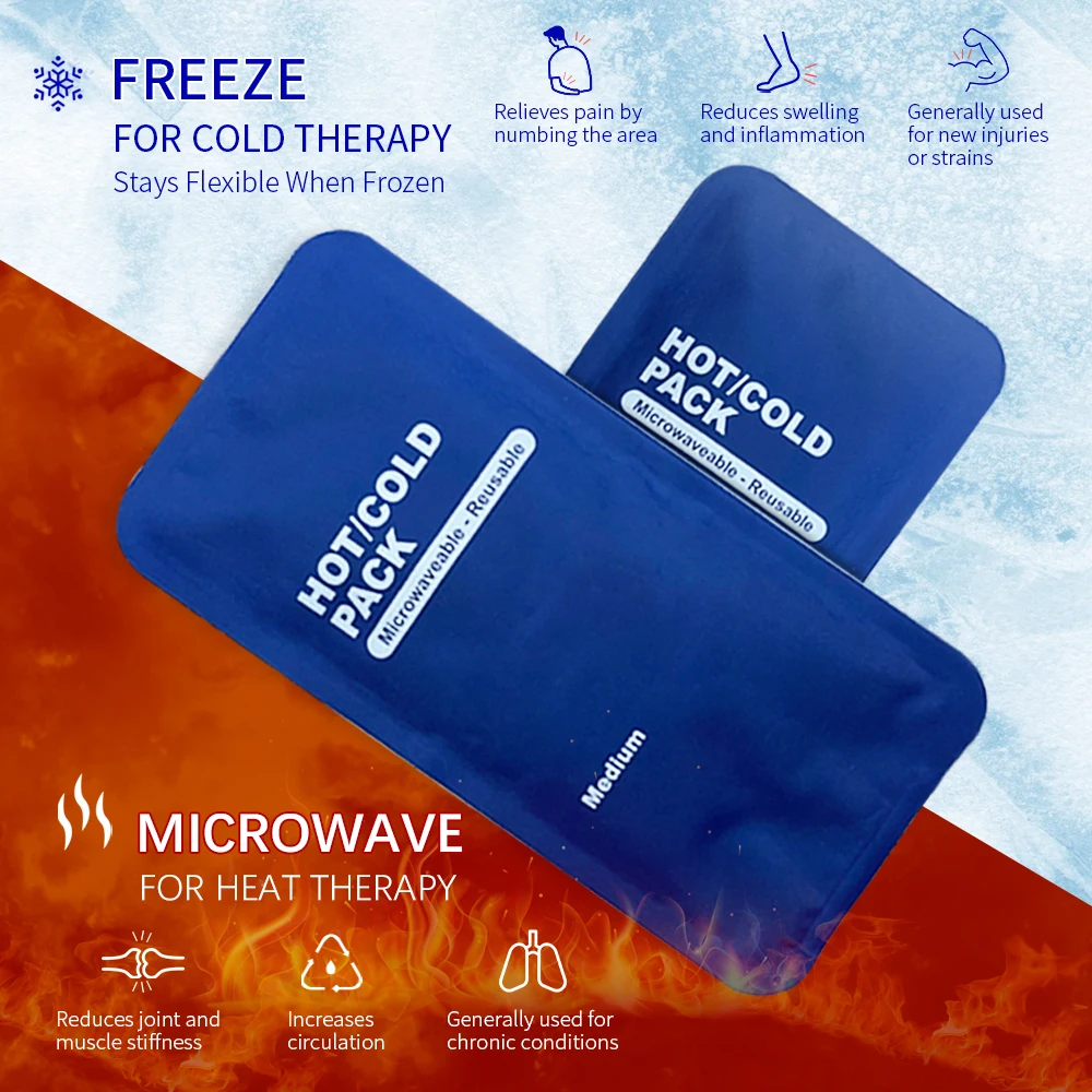 Factory Directory Wholesale Reusable Therapy Gel Hot And Cold Packs