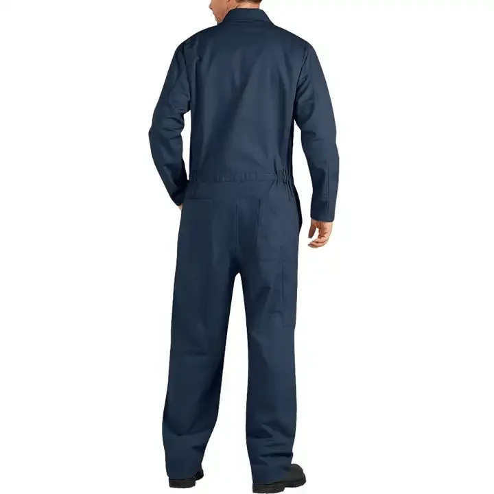 Wholesale Custom Men Black Safety Fire Retardant Coverall Work wear Oil Resistant Fireproof FR Work Uniforms Overalls