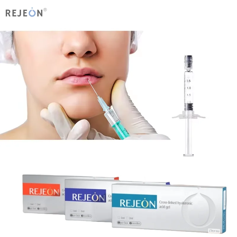 REJEON Dermal Fillers manufactured Korea 1-100mL cross-linked Hyaluronic Acid Injectable for lip thicken
