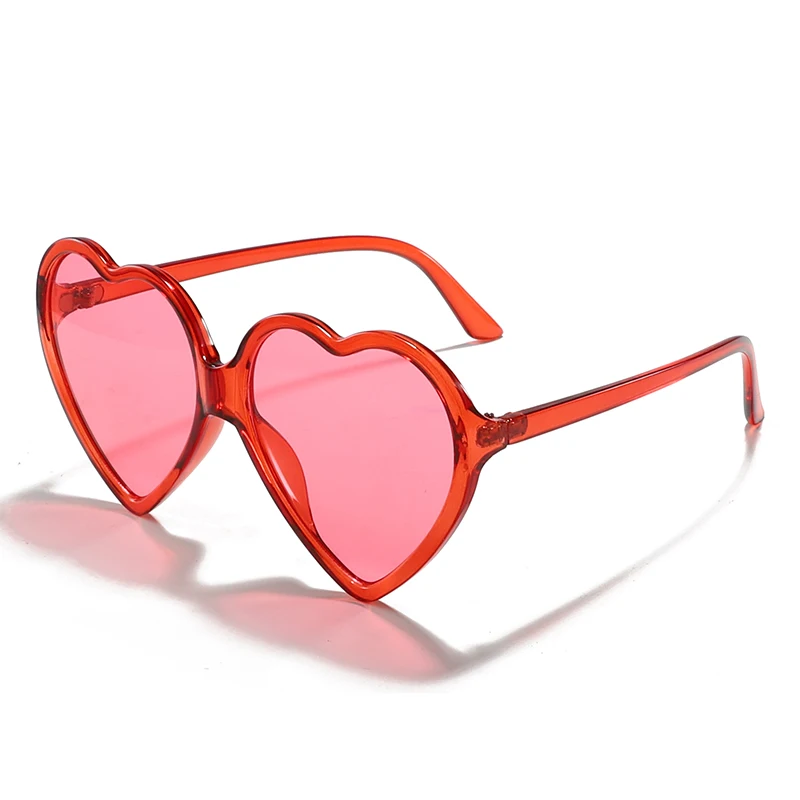HW 6453 lovely heart cute vintage custom italy designer luxury women shade Cartoon sun glasses Adult HeartShaped sunglasses 2023