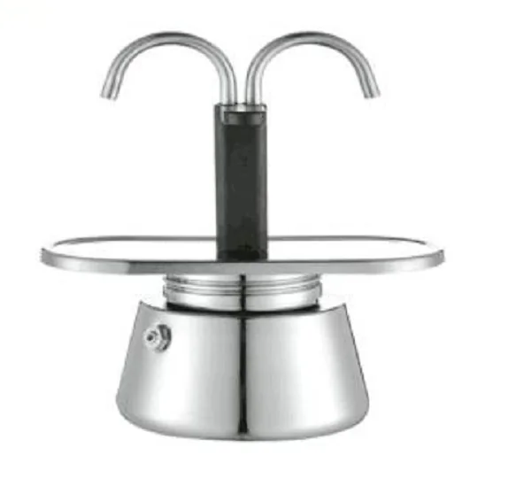 double mouth coffee maker