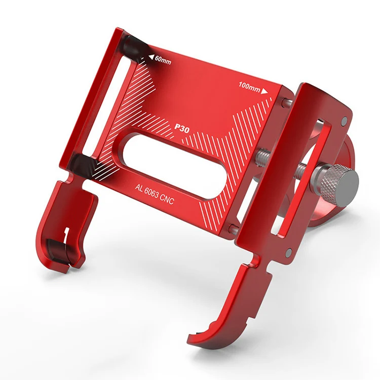 Aluminum Phone Holder Stand Universal Cell Phone Bike Scooter Mobile Phone Stand