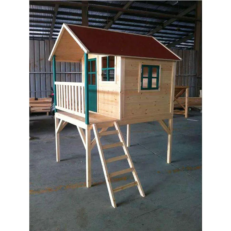 Custom outdoor garden children play wooden play house