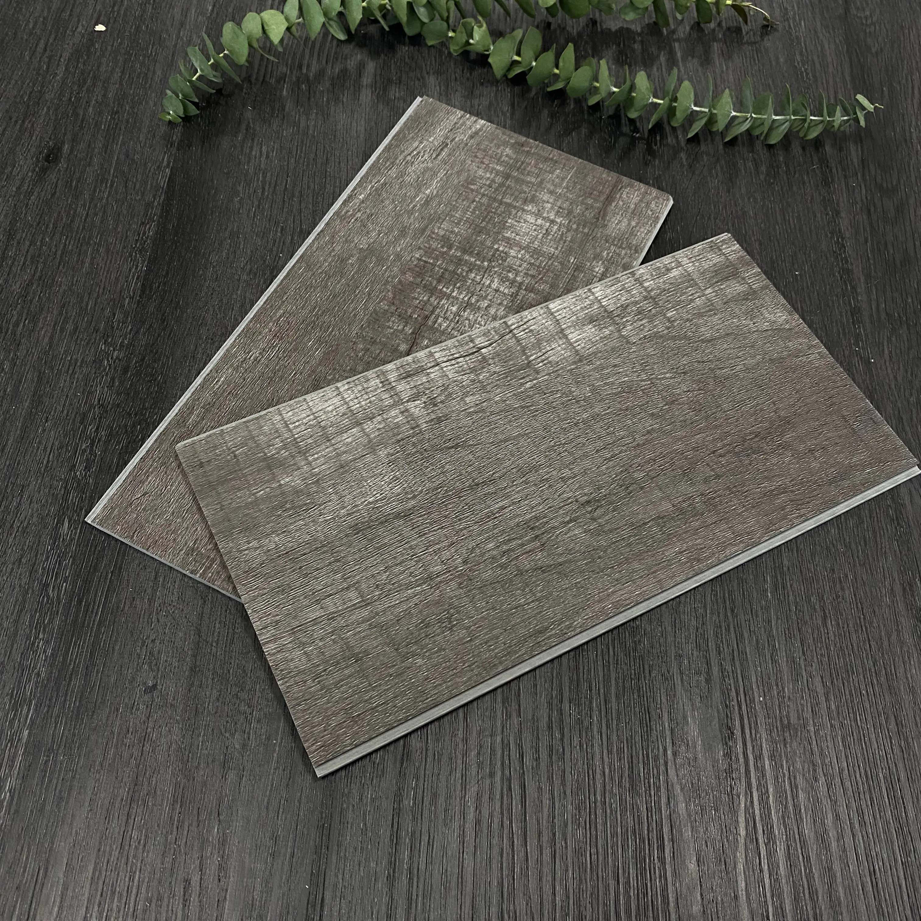 
DBG48(01-01) hot sale high quality 4mm waterproof plastic flooring with ixpe underlay 