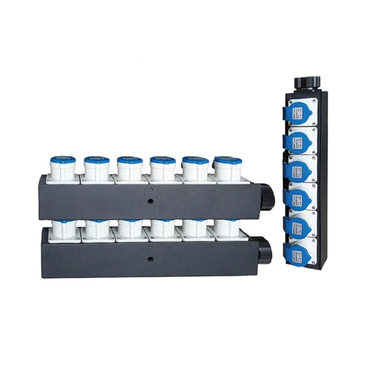 19pin Socapex portable 1 input 6 output audio splitter