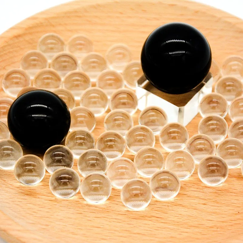Wholesale cosmetics pump head plastic bearing specialized 7mm glass ball handicraft glass beads